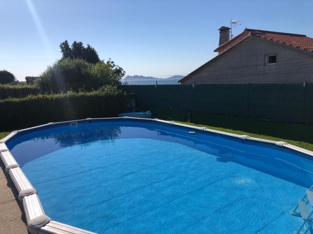 Precioso Apartamento Con Terreno Y Vistas A Cies วิโก ภายนอก รูปภาพ