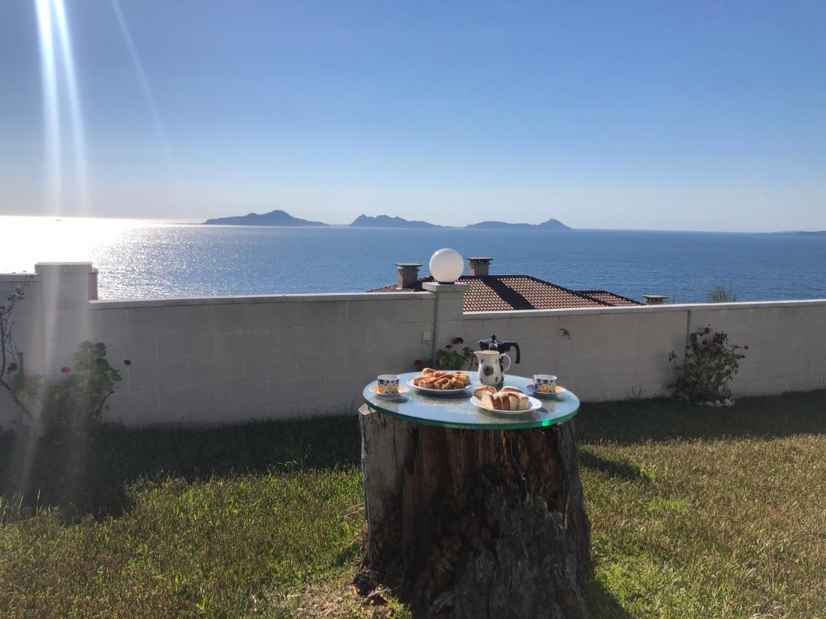 Precioso Apartamento Con Terreno Y Vistas A Cies วิโก ภายนอก รูปภาพ